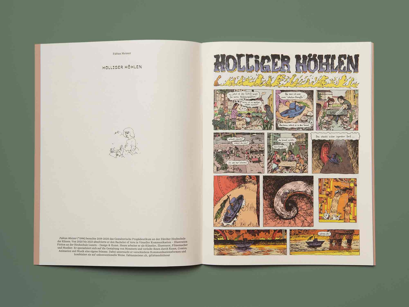 superbüro superbuero Comic Holloger Hof