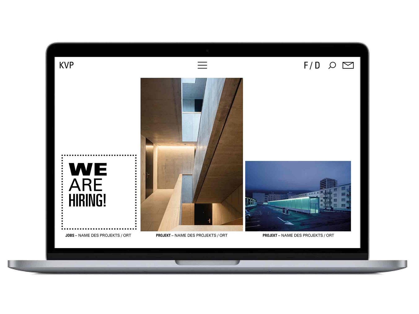 superbüro superbuero Website Kistler Vogt Partner