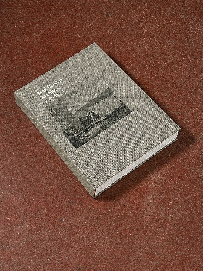 Buchgestaltung/ book design Max Schlup, Architekt
