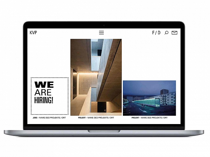 Website Kistler Vogt Partner